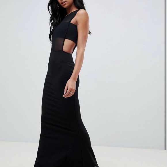 Missguided Dresses & Skirts - Long mesh top with cut outs! NWT